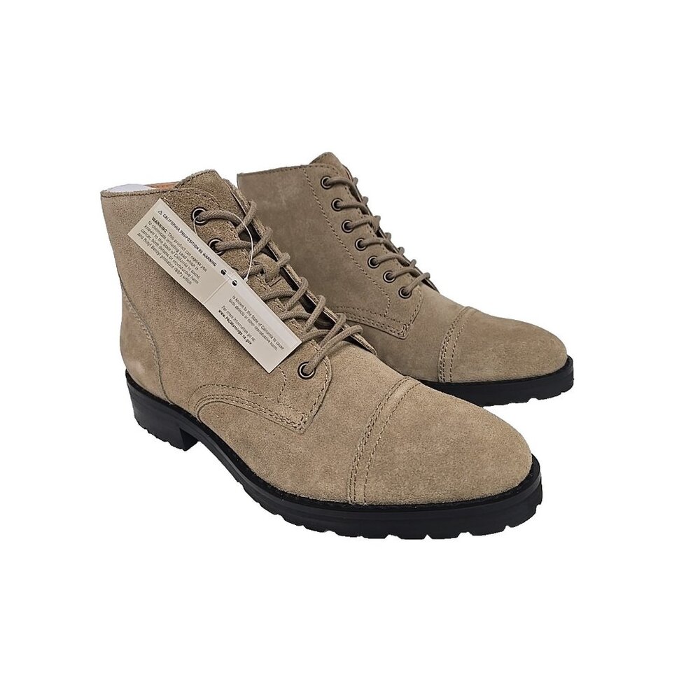 Dingo Men's DI 204 Hutch Casual Suede Lace Up Boot Taupe Size 8.5D